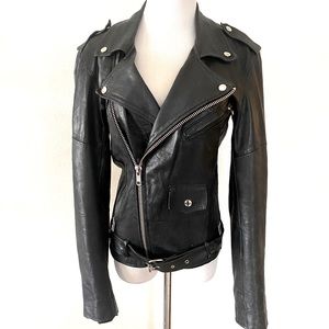 Deadwood Recycled Vintage Leather Jacket